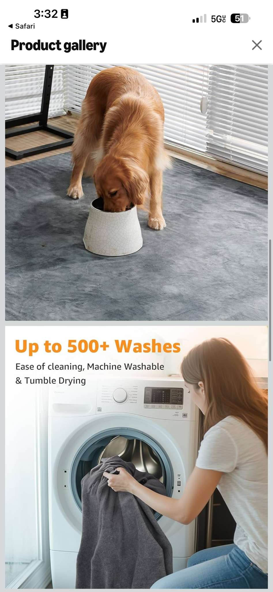 Reusable Dog Pee Pads - Dogs Waterproof Training Pads - Washable & Sanitary - Rounded Corners - Laminated, Lightweight, Durable - Pet Essentials Puppy Training, Whelping - 60" X 60"