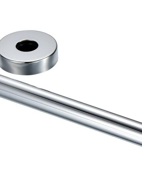 Load image into Gallery viewer, Shower Arm Extension Extra Long Water Outlet PJ1001 with Flange Made of Stainless Steel, Chrome Finish 16 Inches
